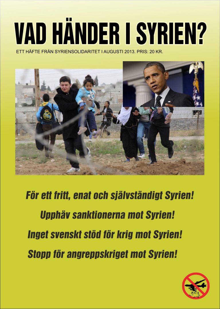 Vem startade kriget i Syrien? Ett perspektiv efter 12 år. Jämför med kriget i Ukraina!