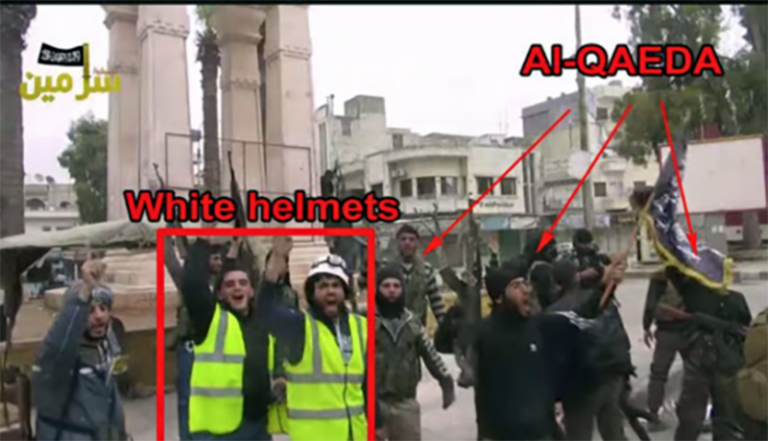 Vita hjälmarna medger att de arrangerade en falsk gasattack i Syrien – Assad fick skulden.
