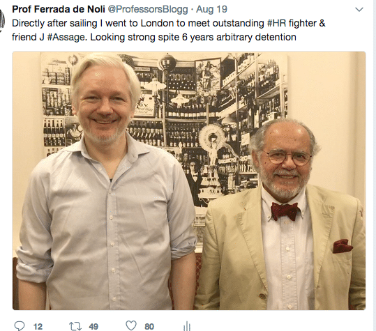 Swedish Doctors for Human Rights (SWEDHR): Uttalande om Julian Assanges situation – Statement about Julian Assange