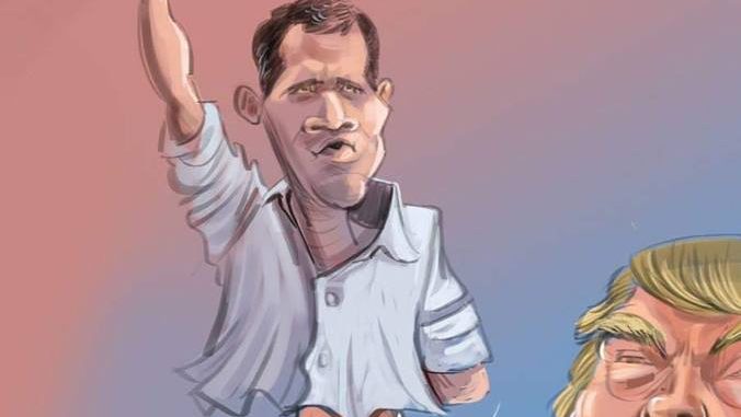 Hör hur president Trump prisar självutnämnde ”interrimspresidenten” Guaidó, erkänd av Sverige och 30 % av världens länder