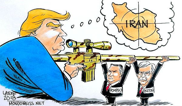 Trump ökar spänningarna med Iran