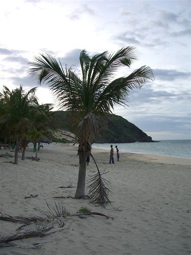 På plats under kuppförsöket i Venezuela.