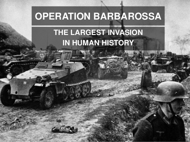 Operation Barbarossa – 83 år sedan Hitlertysklands angrepp på Sovjetunion -världshistoriens största invasion.