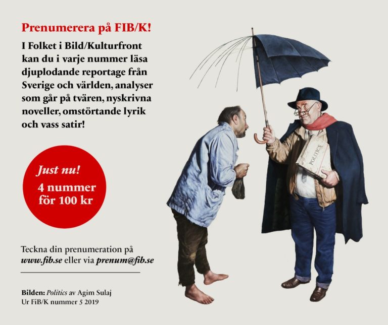 Läs Folket i Bild Kulturfront (FIB) !