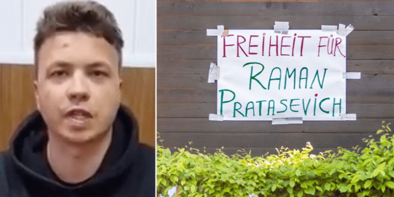 USA-finansierade Roman Protasevitj, på flygplanet, tjänstgjorde med nynazister i Ukraina.