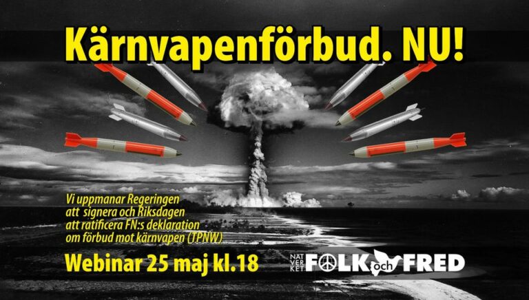 Kärnvapenförbud NU!