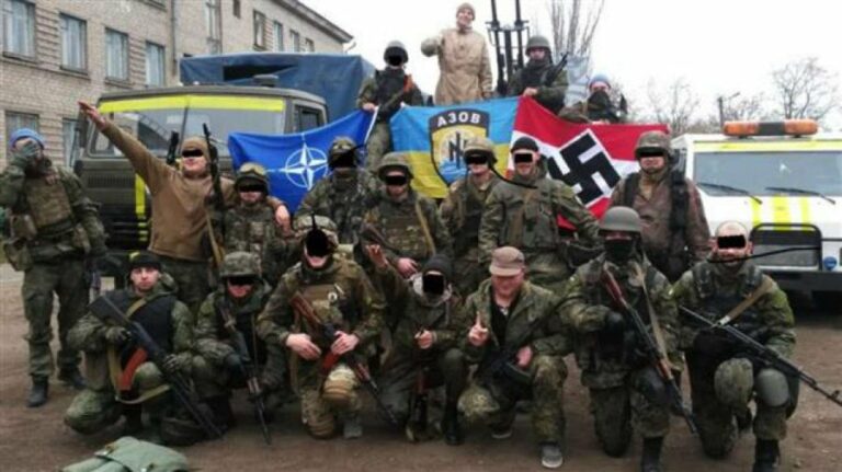 Tillväxten av Ukrainas Azov-enheter följer exemplet från Waffen-SS