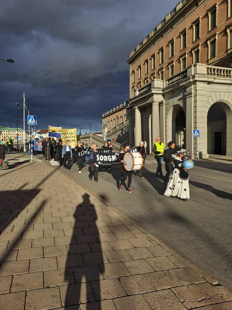 KG Hammars tal på Mynttorget 20 september vid ”Sorgmarsch över klimatet”
