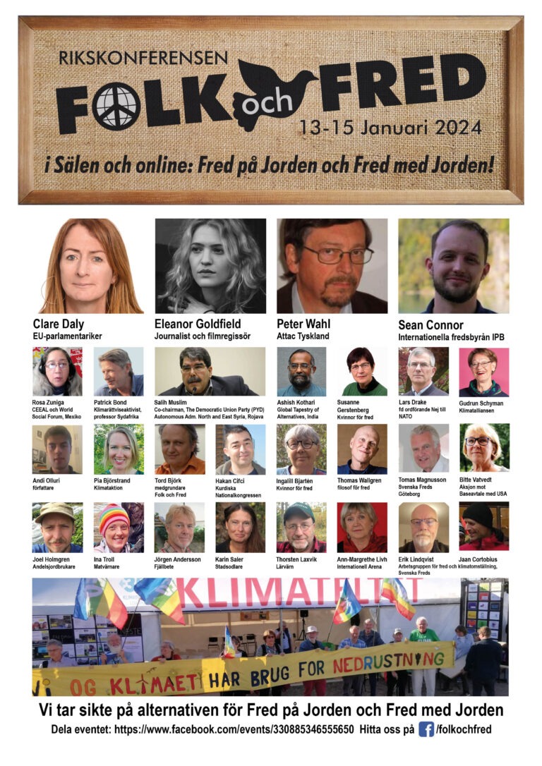 Lyssna på Folk och Fred 2024