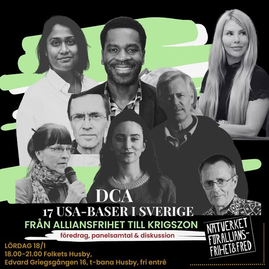 Nato-medlemskap och DCA: 17 USA-baser i Sverige
