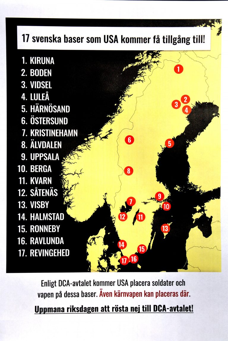 Månadsrapport januari 2026 om DCA och NATO