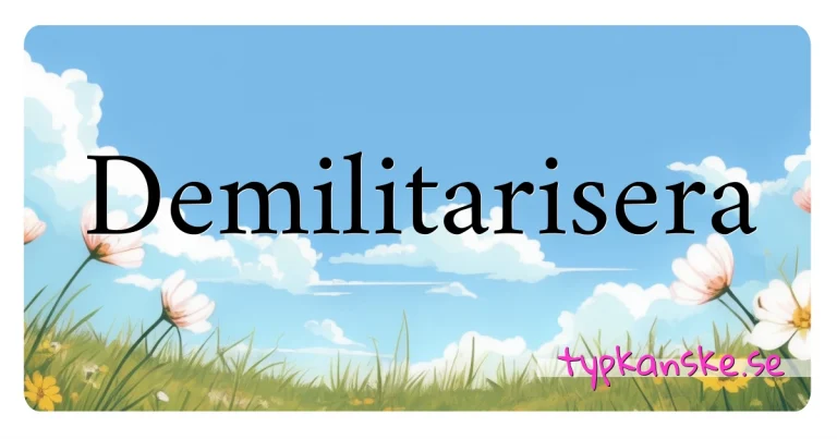Vakna! Demilitarisera! Uppdaterad!!!