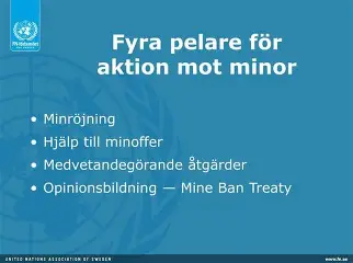 Sverige måste stå fast vid förbudet mot personminor